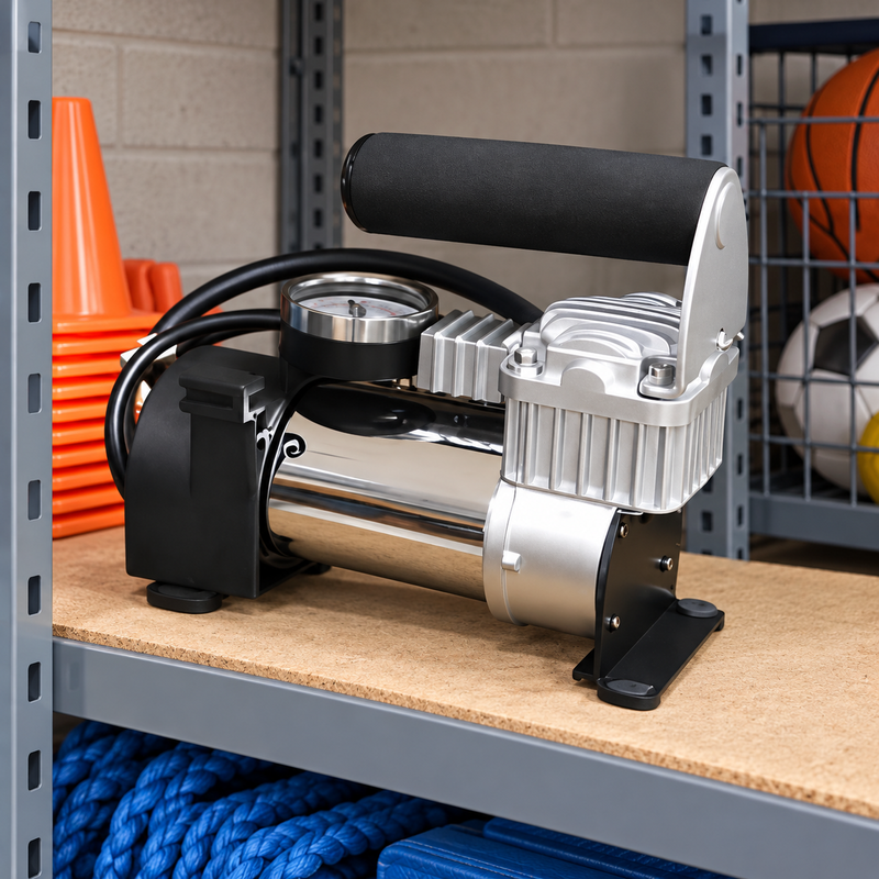 Elektrisk kompressor för bollar – 0–60 PSI