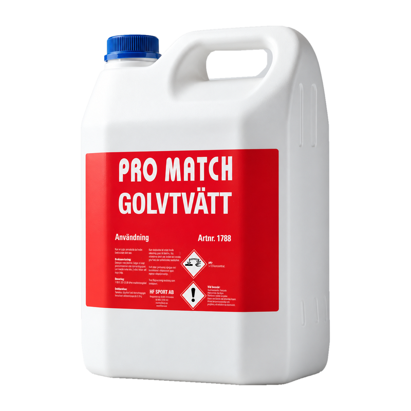 Pro Match Golvtvätt 5 L – för borttagning av handbollsklister