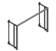 Handball goal foldable (against wall) - Nordic Sport