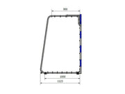 Mini handball goal Freestanding - Nordic Sport