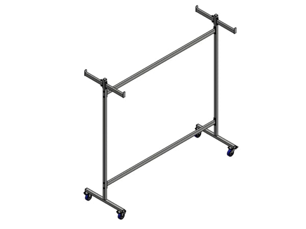 Transport trolley for 4 handball goal - Nordic Sport
