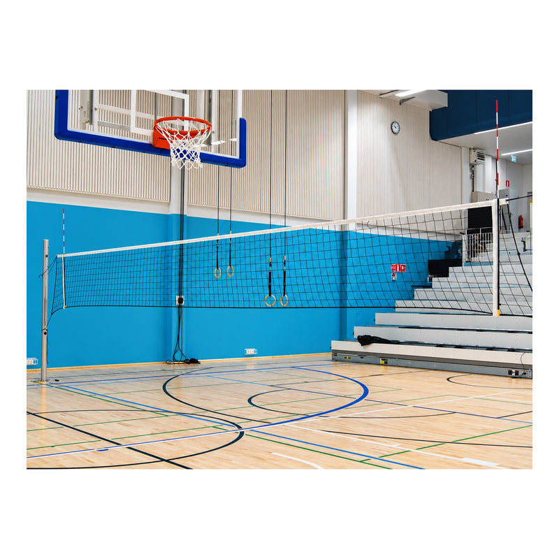 Träningsnät för volleyboll.