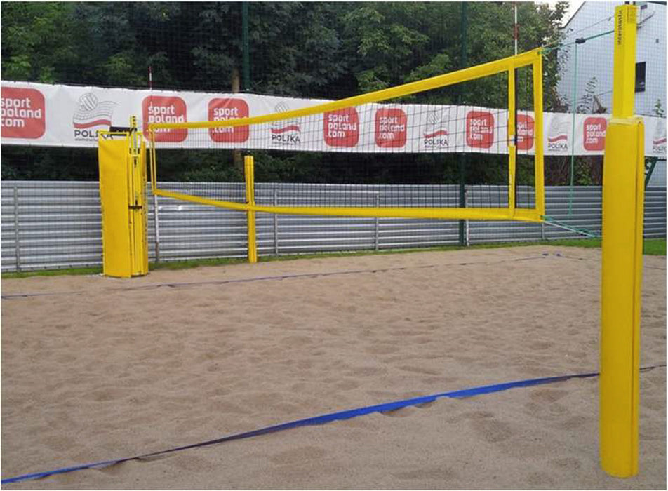 Beachvolleybollstolpar 80x80 För fot