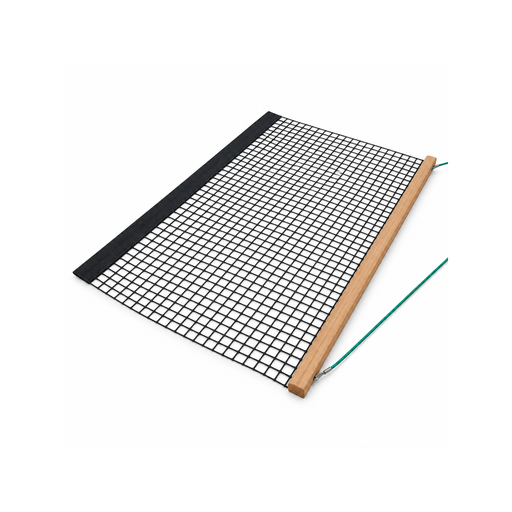 Tennis Drag Mat PVC 190 cm with Wooden Drag Rail – Choose Single or Double Layer - Nordic Sport