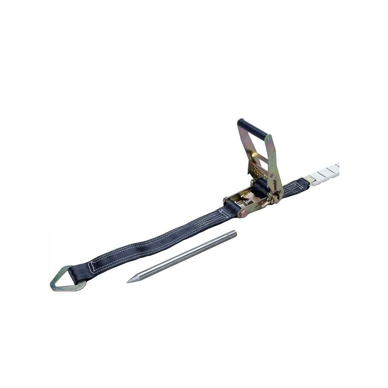 Tensioning Tool for III Court Tennis Lines – with Tensioning Straps and Anchors
