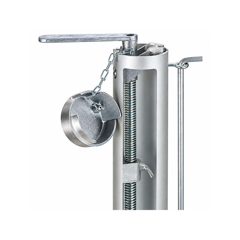 Aluminium Tennis Posts 83 mm – White, Black or Anodised