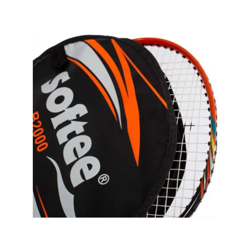 BADMINTON RACKET SOFTEE B2000 ORANGE - Nordic Sport