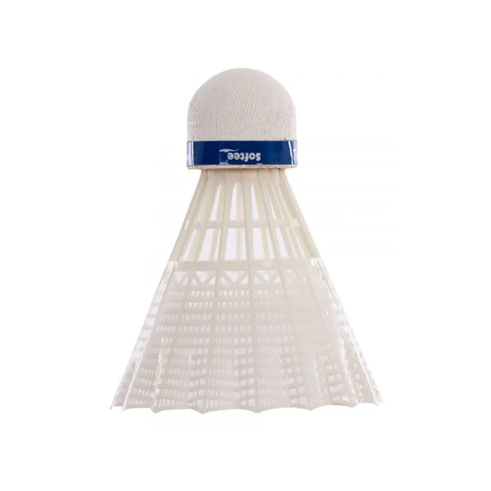 Badminton boll Softee comp Vit.