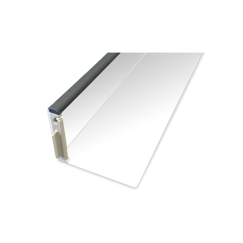 Floorball board for wheelchair white