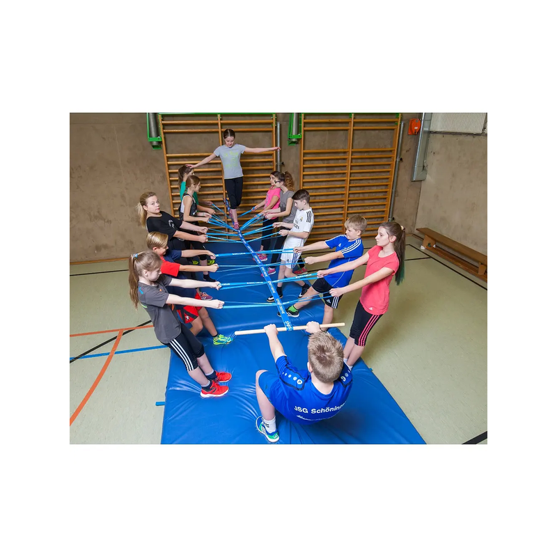 Balansband för Teambuilding – 5 × 1 m