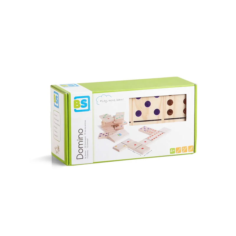 BS Toys Giant Wooden Dominoes – Large Wooden Domino Game
