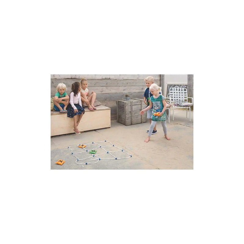Tic-Tac-Toe – 70 × 70 cm with 10 Bean Bags