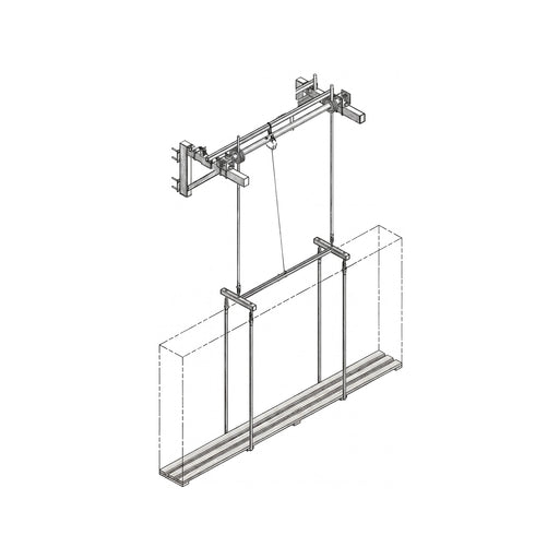 Complete Mat Hoist, Single Motor - Nordic Sport