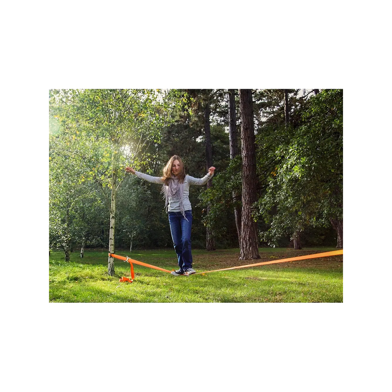 Slackline 15 m or 25 m – for Balance, Coordination and Strength