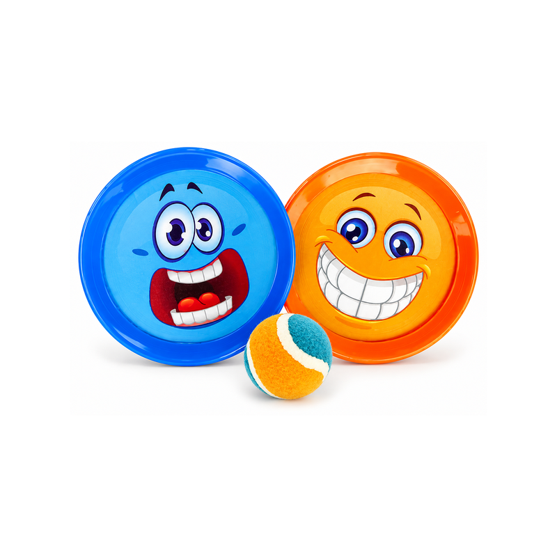 Catch Set Funny Face – bollspel för yngre barn