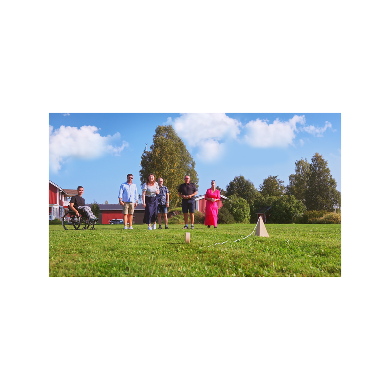 Wooden RullKubb – Outdoor Game for the Whole Family