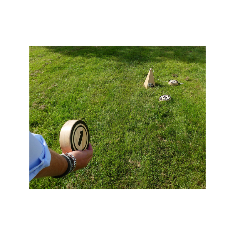 Wooden RullKubb – Outdoor Game for the Whole Family
