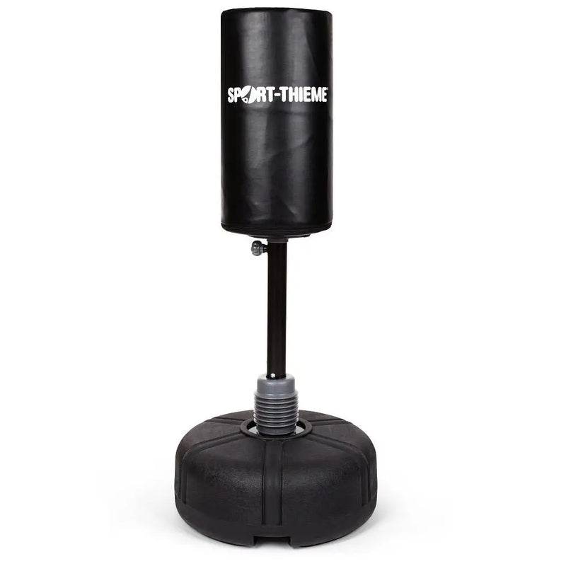 Standing punching bag adjustable height