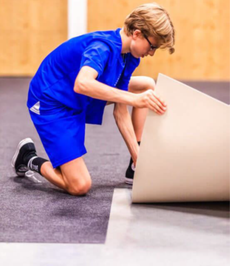 Protective carpet in sheets. Size - 1 x 2 m. - Nordic Sport