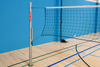 Round aluminium volleyball posts 100 mm - Nordic Sport