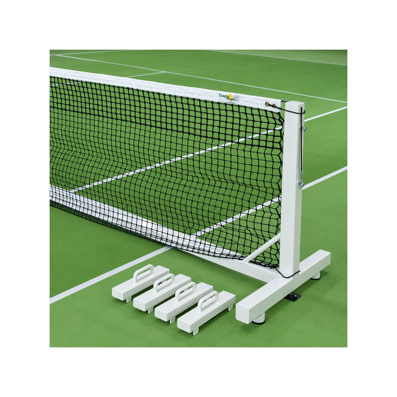 Freestanding Tennis Net System Court Royal II Tournament – for Singles and Doubles - Nordic Sport