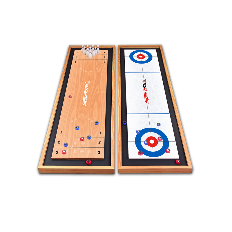3-in-1 Game – Bowling, Shuffle and Curling