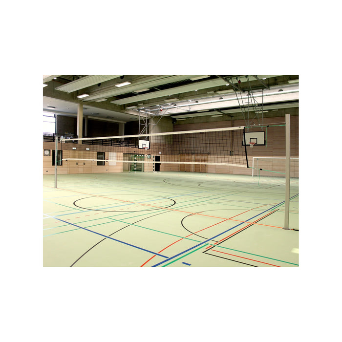 Professional volleyball posts 80×80 mm (aluminum) - Nordic Sport