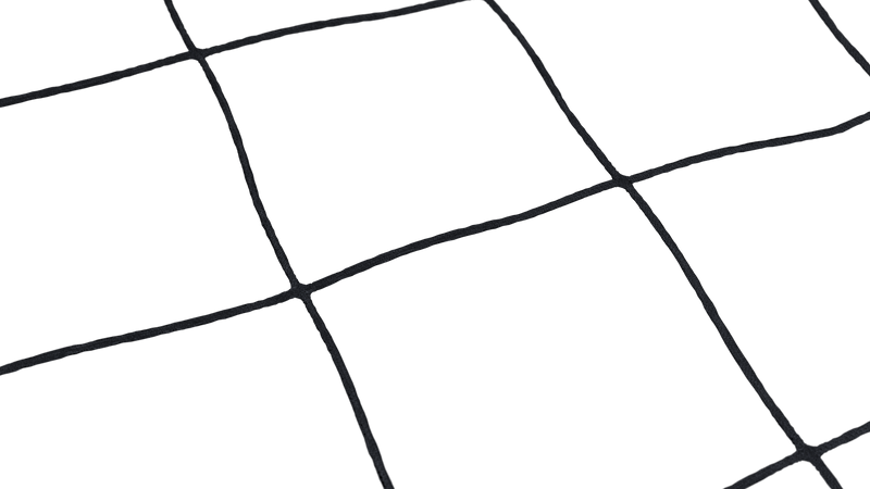 Football Net 11-a-side Black - Football nets Nordic Sport