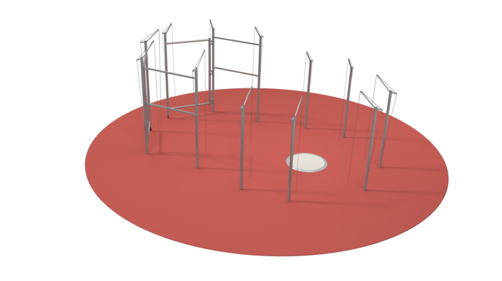 Hammer Cage Alu - Throwing Cages Nordic Sport