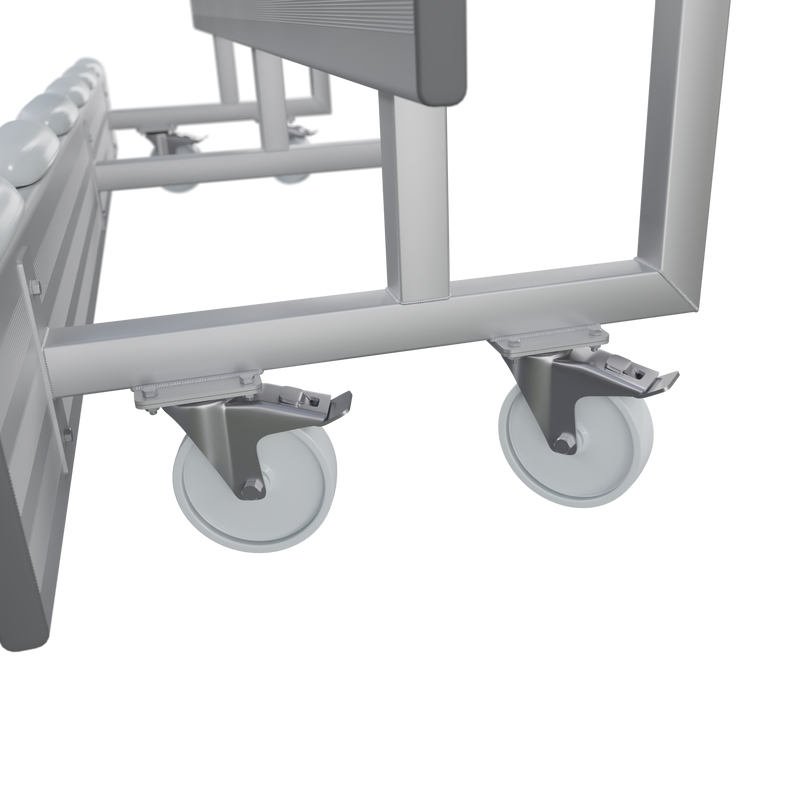 Wheels for grandstand - Track equipment Nordic Sport